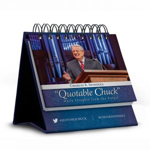 QUOTABLE CHUCK: DAILY INSIGHTS FROM THE PULPIT, Flip Calendar