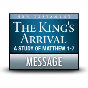 The King's Arrival message